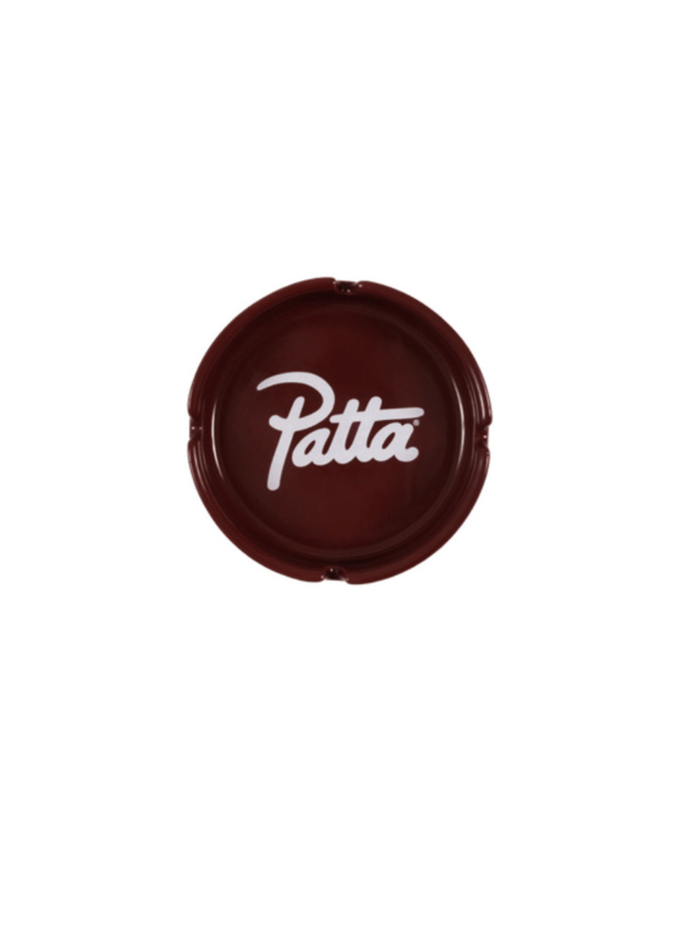 Patta Script Logo Ashtray Burgundy